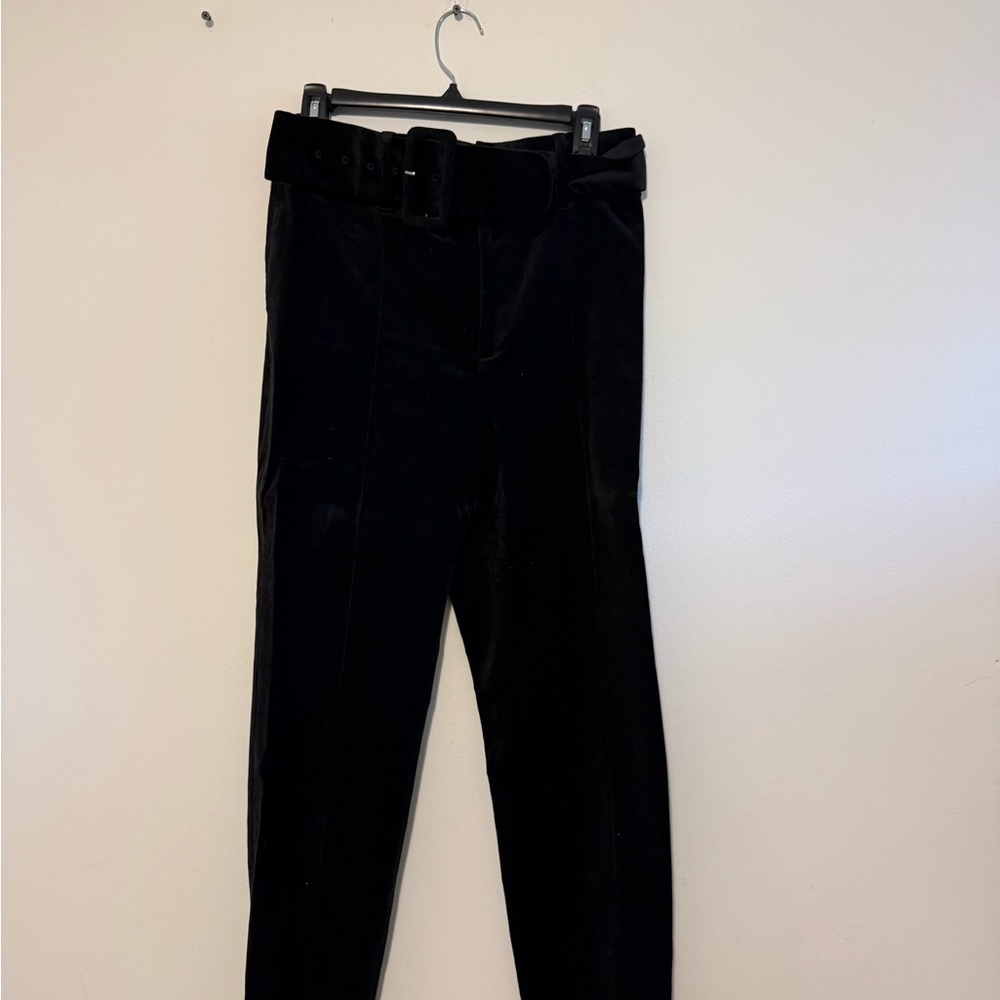 Los Angeles Atelier & Other Stories Black Velvet Trousers